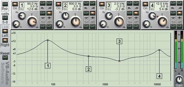 VB-Audio EQpro-g8 Plug-ins for Live Mixing Console